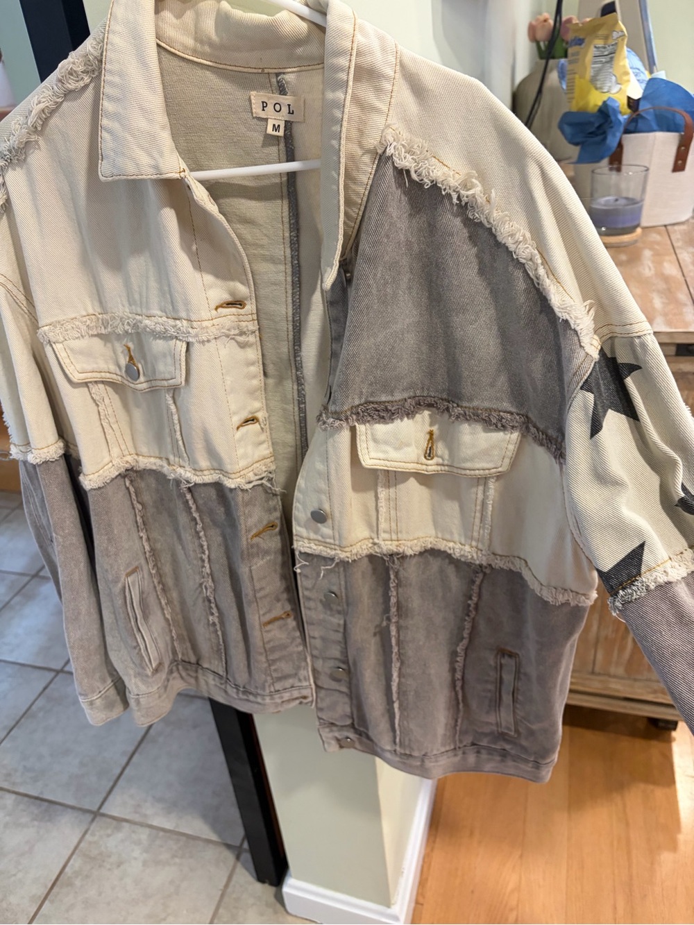 Patchwork denim jacket - Picture 2 of 5